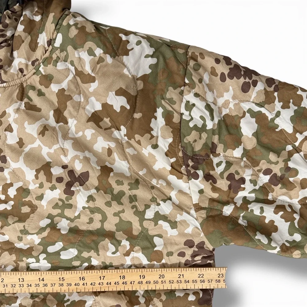 WRMFZY Reversible Woobie Hoodie Camo Jacket Mens Medium Ripstop Nylon Rare NWOT